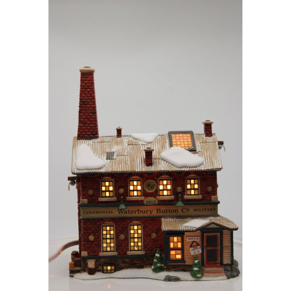 Dept 56 New England Village - Waterbury Button Company